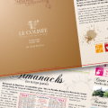 création et mise-en-page d'un programme culturel