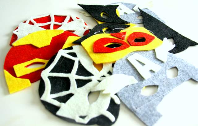 Des masques de Super Héros ! – le blog à Myzotte